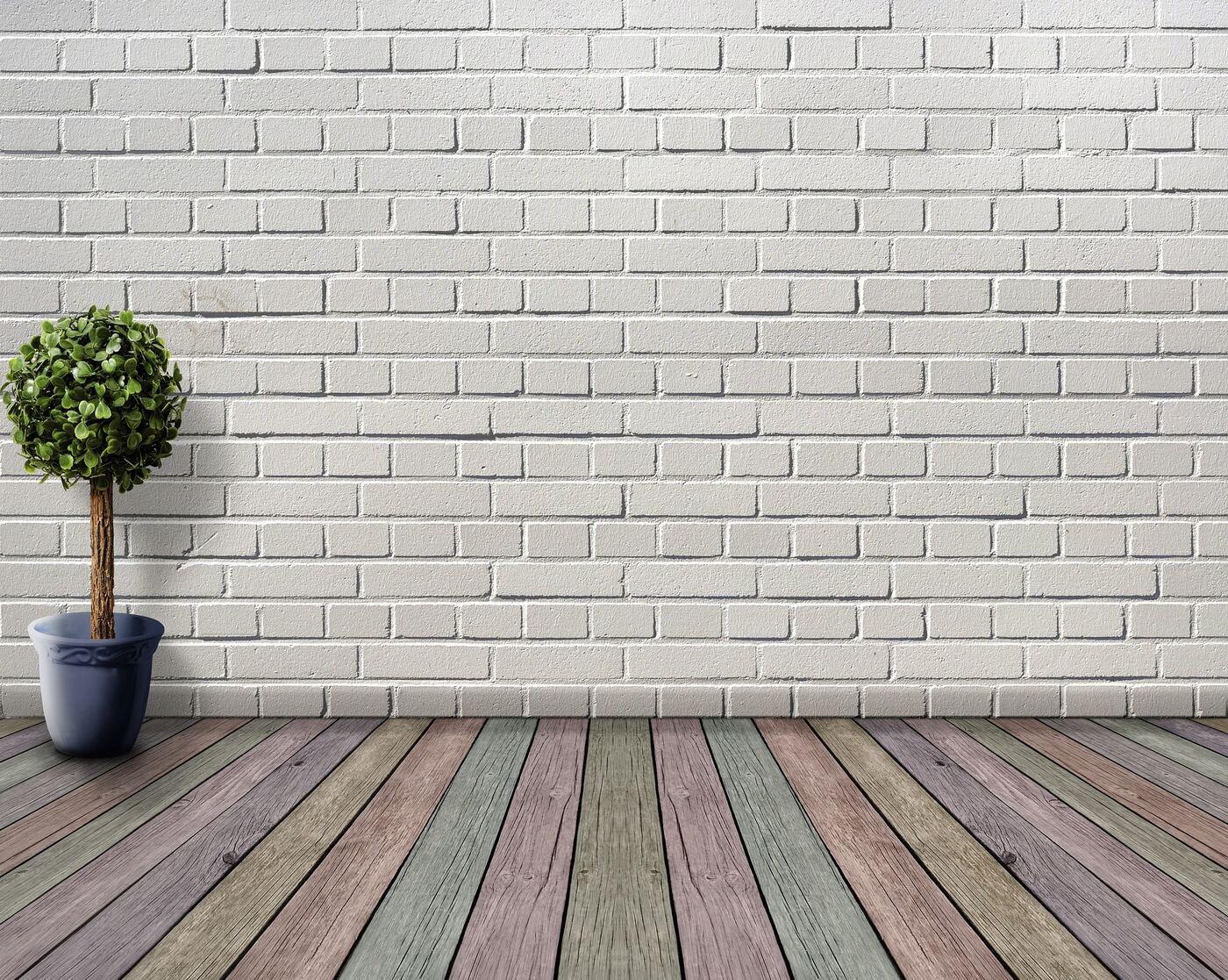 Brick Wall Living Space